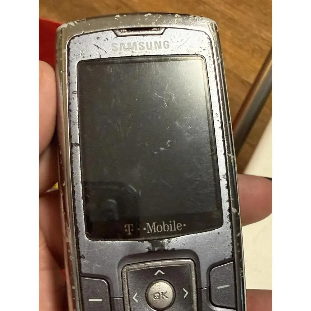 Samsung Katalyst SGH-T739 - Blue and Silver ( T-Mobile ) Rare ( Untested)